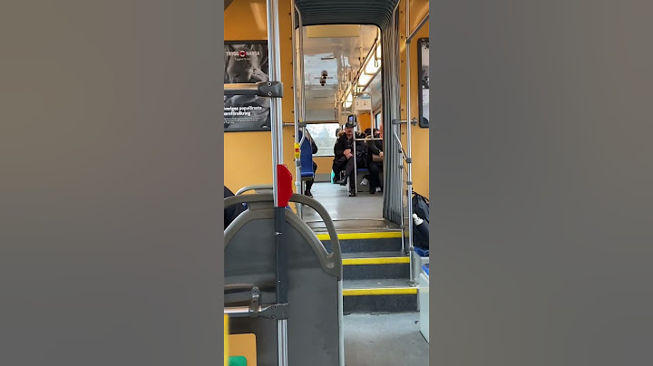Västtrafik | 4 (Angered) i spårvagnen
