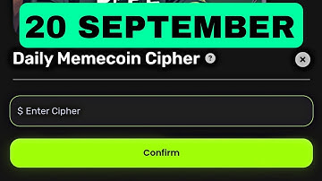 Memes Lab Bot Daily Cipher Today 20 September | Memes Lab Cipher Code Today | Daily Memecoin Cipher
