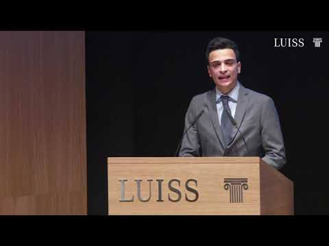 Alessio Tessitore, Rappresentante degli Studenti Luiss - Inaugurazione A. A. Luiss 2019/2020