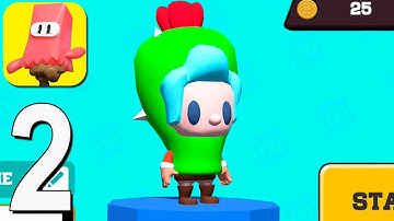 Fall Star - Gameplay Walkthrough Part 2 - New Skin😎(iOS, Android)