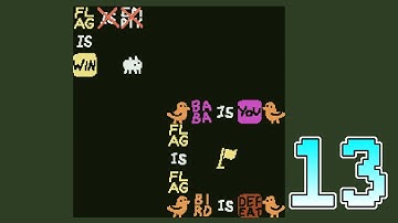 Trio Levels - 13 Illusion - Hint & Solution (Baba Is You Custom Levelpack)