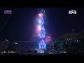 Burj Khalifa Fireworks in Dubai 2019 احتفالات رأس السنة في برج خليفة بدبي