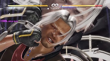 Dead or Alive 6 - Jann Lee VS Brad Wong