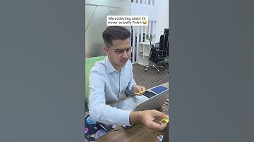 Me: Collecting tasks I’ll never actually finish 🫡📋 #fyp #funnyvideo #humor