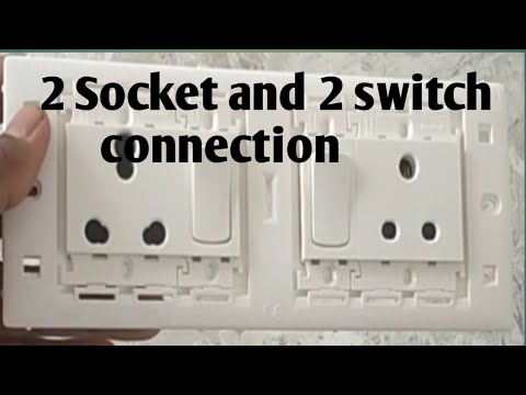 modaler switch socket wiring connection karna sikhe electric #viral video