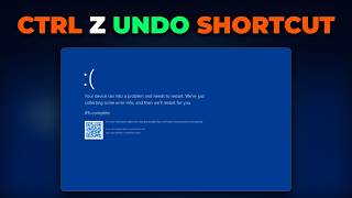 Ctrl   Z Undo Shortcut Not Working in Windows