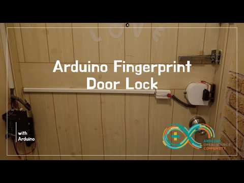 [Arduino Project] Arduino Fingerprint Door Lock