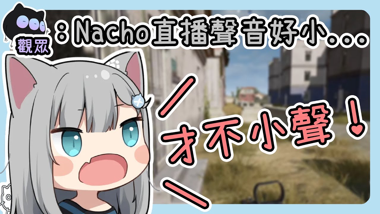 才不小聲！！( 貓吼