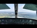 Cessna 404 titan  sylt air  landing at ham  diolb