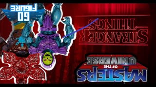 MOTU Origins Stranger Things Skeletor and Demogorgon Review
