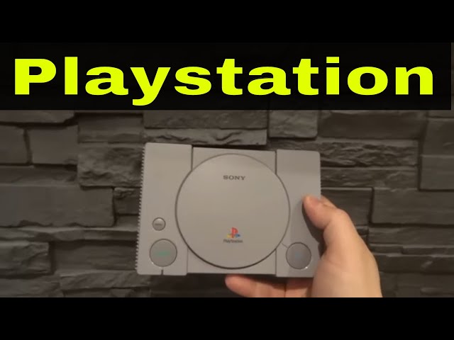 How to Set up Your PlayStation 1: 10 Steps (with Pictures)