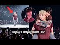 Jungkook &amp; Kim Taehyung Were Preparing Something on Stage in Mexico... Fans Finally Noticed It