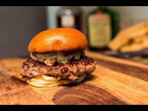 The Best Mushroom Swiss Burger (How To)