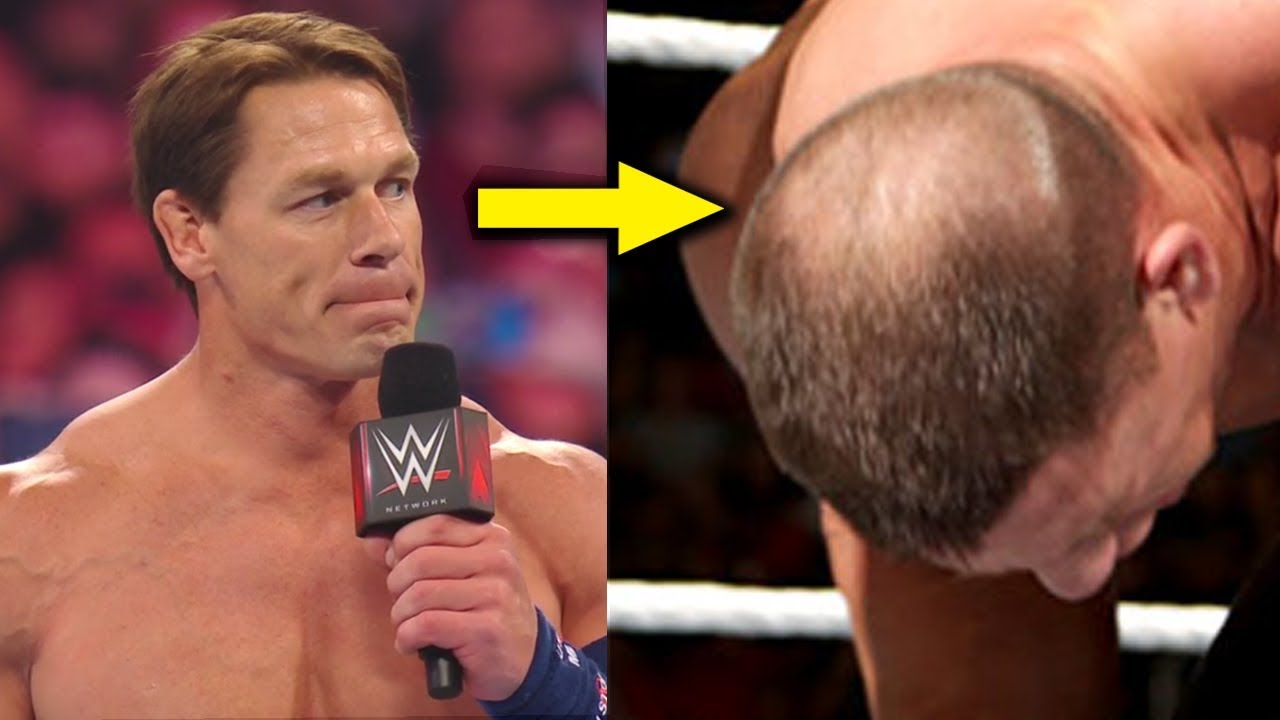 John Cena Secretly Going Bald? 