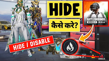 HOW TO HIDE POPULARITY IN BGMI | 😱 | BGMI ME POPULARITY KAISE HIDE KARE 🔥 | HIDE POPULARITY IN BGMI