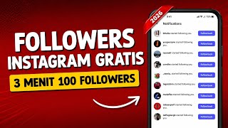 Cara menambahkan followers Instagram terbaru 2026 gratis || aman tanpa akun tumbal & cepat