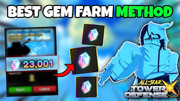 The BEST METHOD To Get GEMS In ASTD X UPDATE 1! Roblox