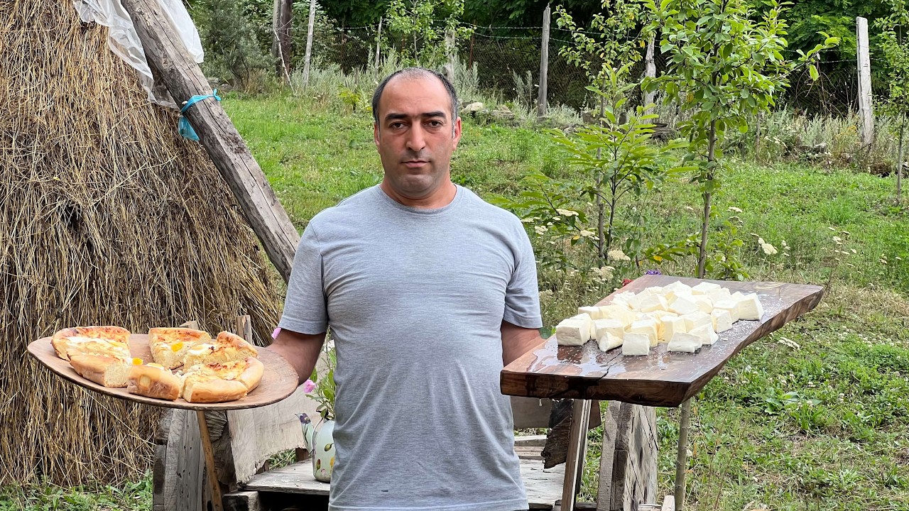 From Cow to Khachapuri | Rustic Lake Cooking