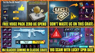 🛑 Don't Waste Uc on Cricket Crate in BGMI | Free Hardik Pandya Voice trick | New Lucky Spin in BGMI