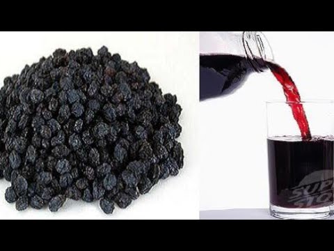 الزبيب الاسود علاج فقر الدم الاول ومقوي عضلة القلب