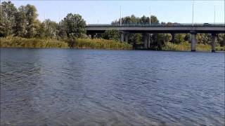 Река Конка, мост, Цюрупинск