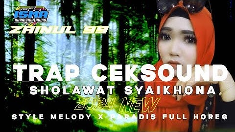 Trap sholawat syaikhona x paradis hadroh viral bass nguk nguk pas buat cek sound hajatan
