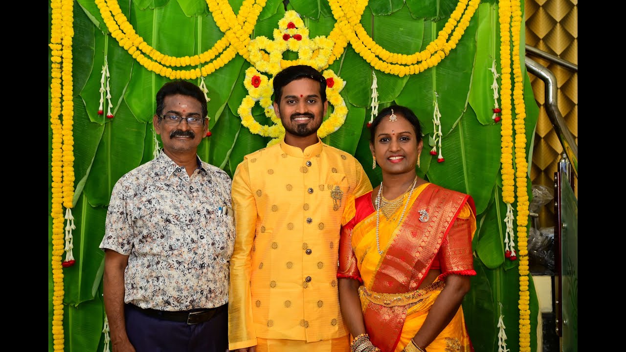 Akhil & Vinitha's Godhuma Rai function Full Video - YouTube