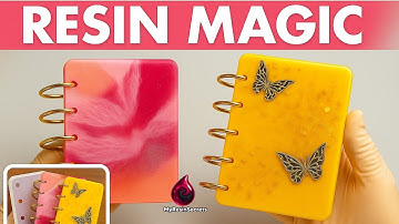 DIY Resin Magic 💖 A Handmade Gift for My Daughter