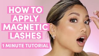 How To Apply Magnetic Lashes - 1 Minute Tutorial! screenshot 3
