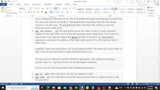 CS401 Short Lecture 25, Real Time Interrupts and Hardware Interfacing Part 2