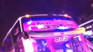 Cocok buat story WA || Bus full lampu variasi&Strobo
