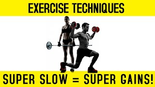 SLOW REPS FOR BETTER GAINS- SUPER SLOW TECHNIQUE MIKE METZNER STYLE!