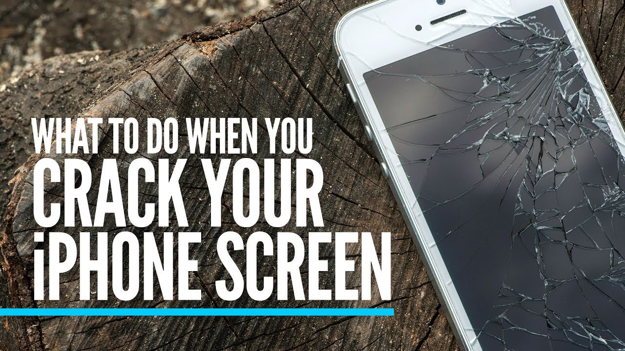 What To Do When You Crack Your Iphone Screen Repair Guide Here Youtube