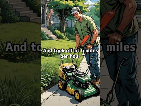 Florida Man Tried to Escape Police on a Lawn Mower 💀