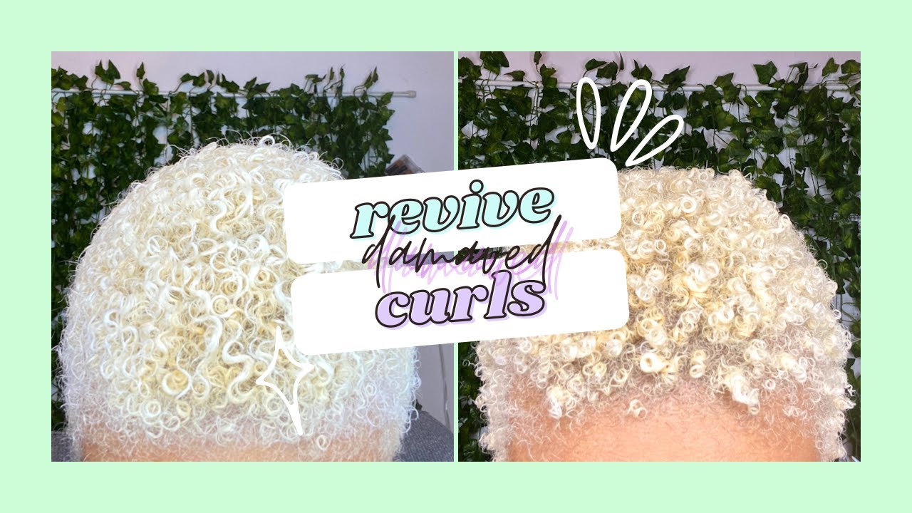 HOW TO FIX BLEACH DAMAGED CURLS (NATURAL HAIR) | Best Deep Conditioners & Masks for High Porosity