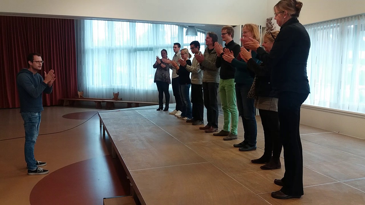 Muzikale energizer: een regenbui met storm en bliksem.