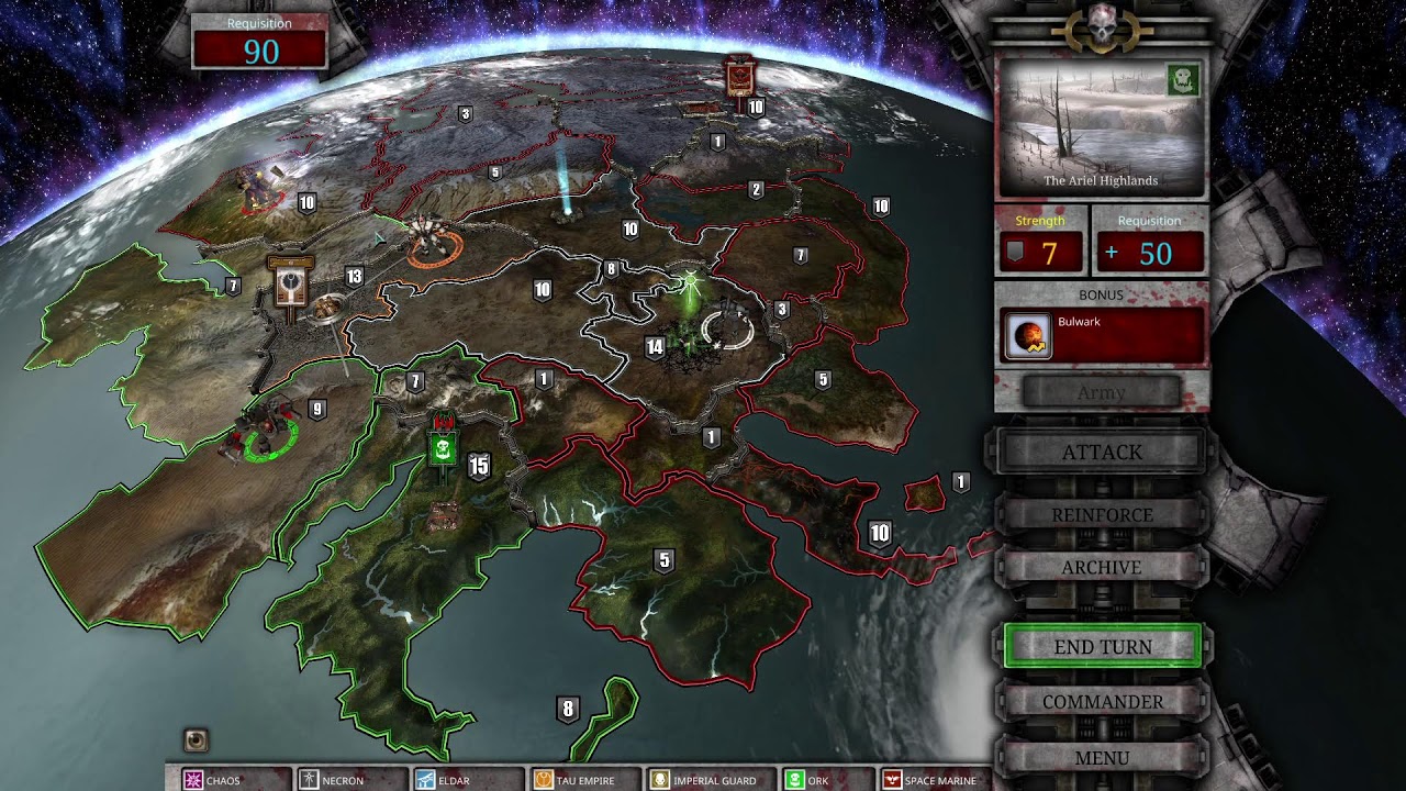 Dark Crusade no Hard; Acabar logo com esse jogo.