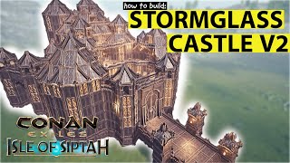 Conan Exiles | Isle of Siptah | How to Build: Stormglass Castle v2