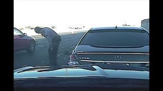 Intense video shows NHP trooper dodge suspected drunk driver on freeway