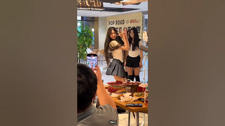 She Suddenly Started Dancing at a Chinese Restaurant! 🍜💃 #VibeX #shorts #vlog