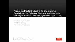 Tyler Critz, 2024 Keystone Symposium
