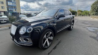 Bentley Bentayga 2016г. 77.000 км, W12 6.0i - 608лс, цена 9.000.000 рублей 👍