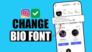 How to Get Fancy Fonts in Instagram Bio | Stylish Instagram Bio Fonts | Change Bio Font screenshot 3