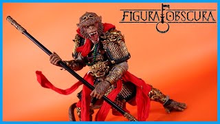 Four Horsemen Studios MYTHIC LEGIONS FIGURA OBSCURA SUN WUKONG THE MONKEY KING Action Figure Review