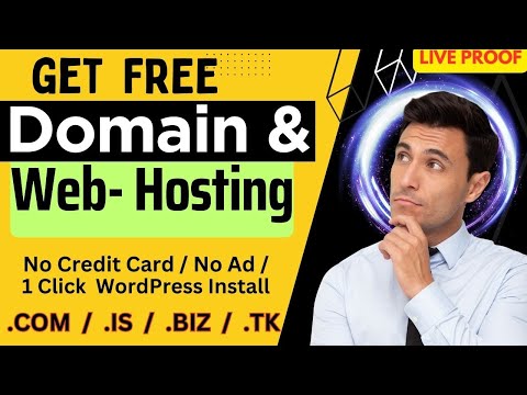 How to get Free Domain and Hosting WordPress and Blogger 2023 | .Com .Biz . IS .Org