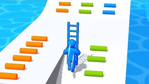 Ladder Master Color Run - All Levels Gameplay Android, iOS