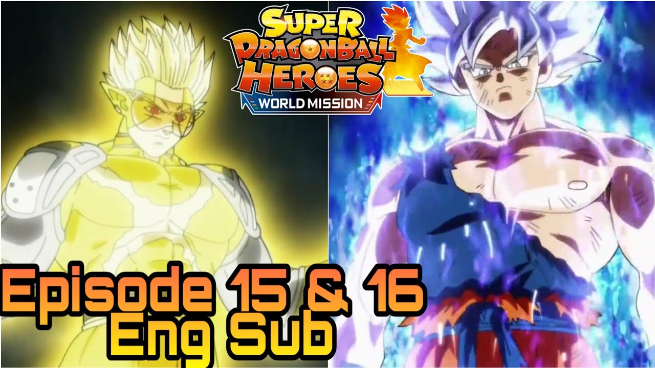 Super Dragon Ball Heroes Episódio 15 - O Despertar do Incrível INSTINTO  SUPERIOR COMPLETO ! 