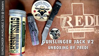 Jack Wolf knives Gunslinger Jack V2 Ironwood - The classiest one yet!