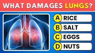 Can You Pass This Human Body Quiz? 🧠 Try This 50-Question Anatomy Trivia!