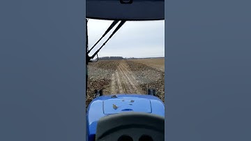 Chisel plowing
